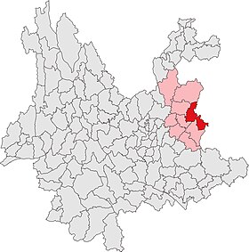 Localisation de Fùyuán Xiàn