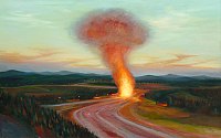 Výbuch, 100×158 cm, 2011