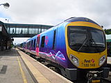 First TransPennine Express British Rail Class 185 185 149 at Meadowhall Interchange in June 2011.