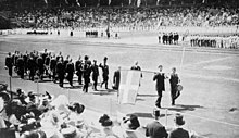 המשלחת היוונית בטקס הפתיחה של אולימפיאדת סטוקהולם (1912)