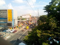 Manila South Road at the vicinity of Medical Center Muntinlupa