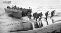 Beach landing of a LCVP-1 at Bougainville campaign
