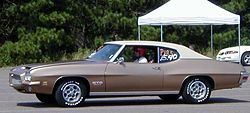 A 1971 Pontiac GTO