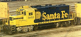 アッチソン・トピカ・アンド・サンタフェ鉄道(ATSF)のGP20。