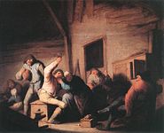 『宿屋の農民たち』（1635年頃） アルテ・ピナコテーク