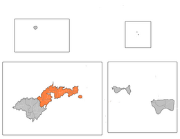 Distretto orientale – Localizzazione