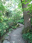 Sentier le long du ruisseau.