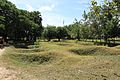 Killing Field mass graves at the Choeung Ek Cambodian Genocide centre