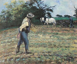 Semeur et laboureur, Montfoucault, 1875 Collection privée, Vente 2009