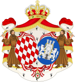 Description de l'image Coat of Arms of Grace, Princess of Monaco.svg.