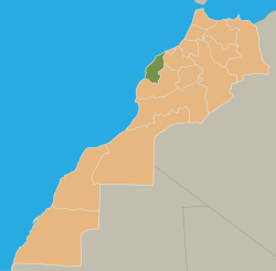 Location of the Doukkala natural region in Morocco
