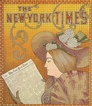 Detail of a New York Times Advertisement - 1895
