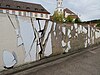 Die Grafftiwände im Eichstätter Wiesengäßchen