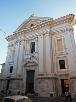 Facade of the cathedral.