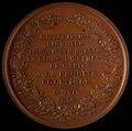 Medaille 10 juni 1856 (achterkant)