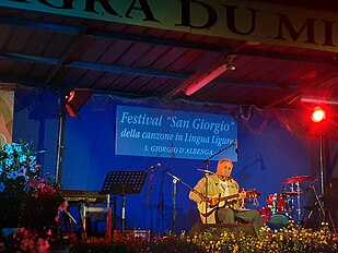 Francesco Arrigoni, ezibisiùn au Festival de San Zorzu 2023, seâ finâle, categurìa sulisti