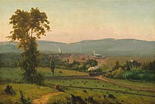 The Lackawanna Valley, an 1855 portrait by George Inness depicting 19th century Scranton and the Delaware, Lackawanna and Western Railroad's roundhouse George Inness - The Lackawanna Valley - Google Art Project.jpg