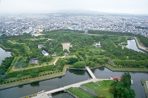 Goryokaku fort retouched 20060814-001