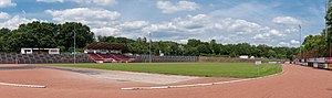 Das Hermann-Neuberger-Stadion in Völklingen