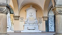 Gruft der Familie Heyligenstaedt auf dem Neuen Friedhof in Gießen, Friedhofsallee 43