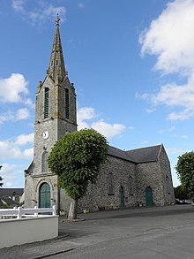 Ang Simbahan sa Notre-Dame, sa Hirel