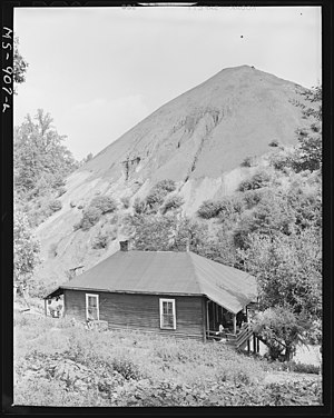 Porter Mine Company Housing for Black Miner in Adamsville, 1946