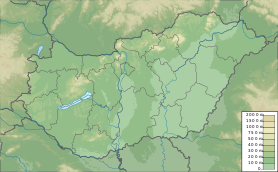 Токай-Хедьялья. Карта розташування: Hungary