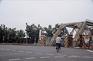 虎尾鉄橋北側（改修前）