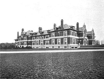 The north facade at Idle Hour, c. 1903