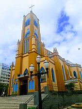 Igreja Sagrado Coração de Jesus, popularmente conhecida como Igreja dos Polacos, em Ponta Grossa.