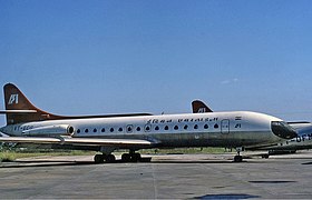 Une Sud-Aviation SE 210 Caravelle d'Indian Airlines, semblable à celle impliqué dans l'accident.