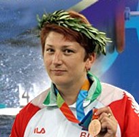 Iryna Jattschanka wurde Olympiazehnte