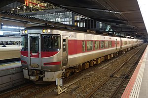 キハ189系「びわこエクスプレス」 （2016年12月18日 大阪駅）
