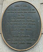 James Henry Cook plaque (C)