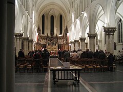 Nef de l'église Saint-Nicolas.