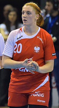 Joanna Drabik 2015-ben az MKS Lublin színeiben