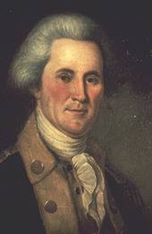 Portrait of Col John Sevier, 3rd commander of the Washington County Regiment