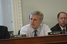 Representative McCarthy at an oversight hearing of the House Natural Resources Subcommittee on Water and Power. 2008 KMcCarthy.jpg