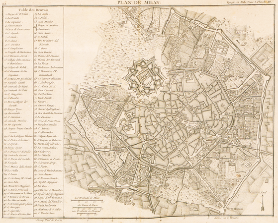 Voyage d'un françois en Italie, fait dans les années 1765 et 1766, 1769 – Milano