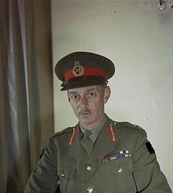 Lieutenant General M C Dempsey, Cb, Dso, Mc, Commander in Chief, British Second Army, April 1944 TR1654.jpg