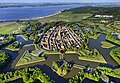 Naarden - zdjęcie lotnicze