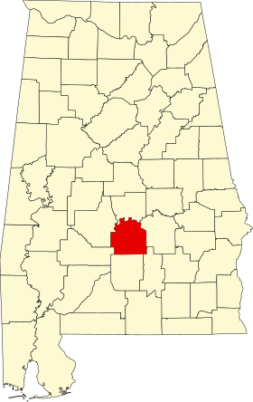 Localisation de Comté de Lowndes(Lowndes County)