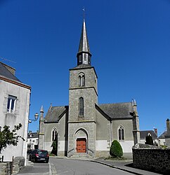 Die Kirche Saint-Georges in Martigné-sur-Mayenne