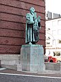 Lutherstatue am Hamburger Michel