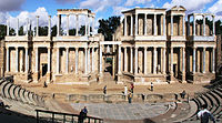 Máig működő római szabadtéri színház Méridában