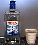 Minttu peppermint liqueur.