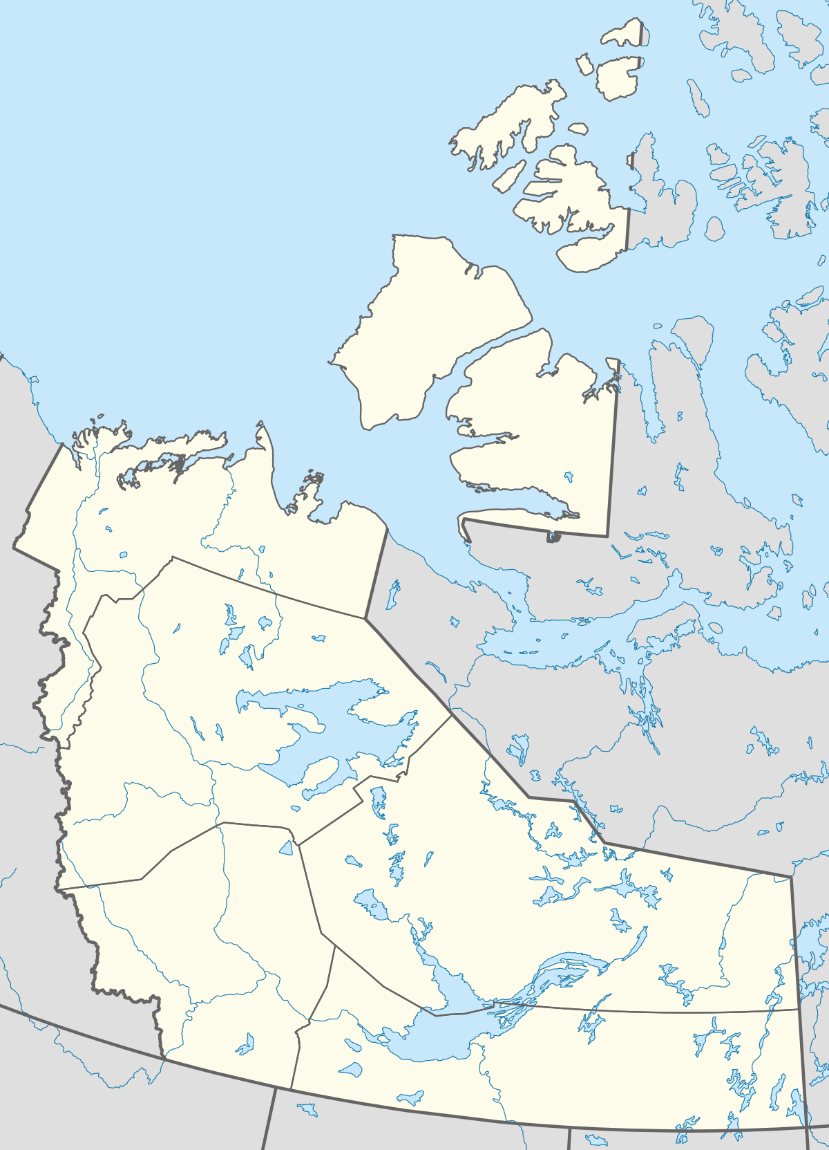 MapGrid/location map canada test page is located in Northwest Territories