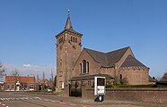 Leveroy, Kirche: die Sint-Barbarakerk