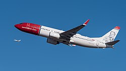 Boeing 737-800 Norwegian