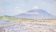 『富士を望む』1897年